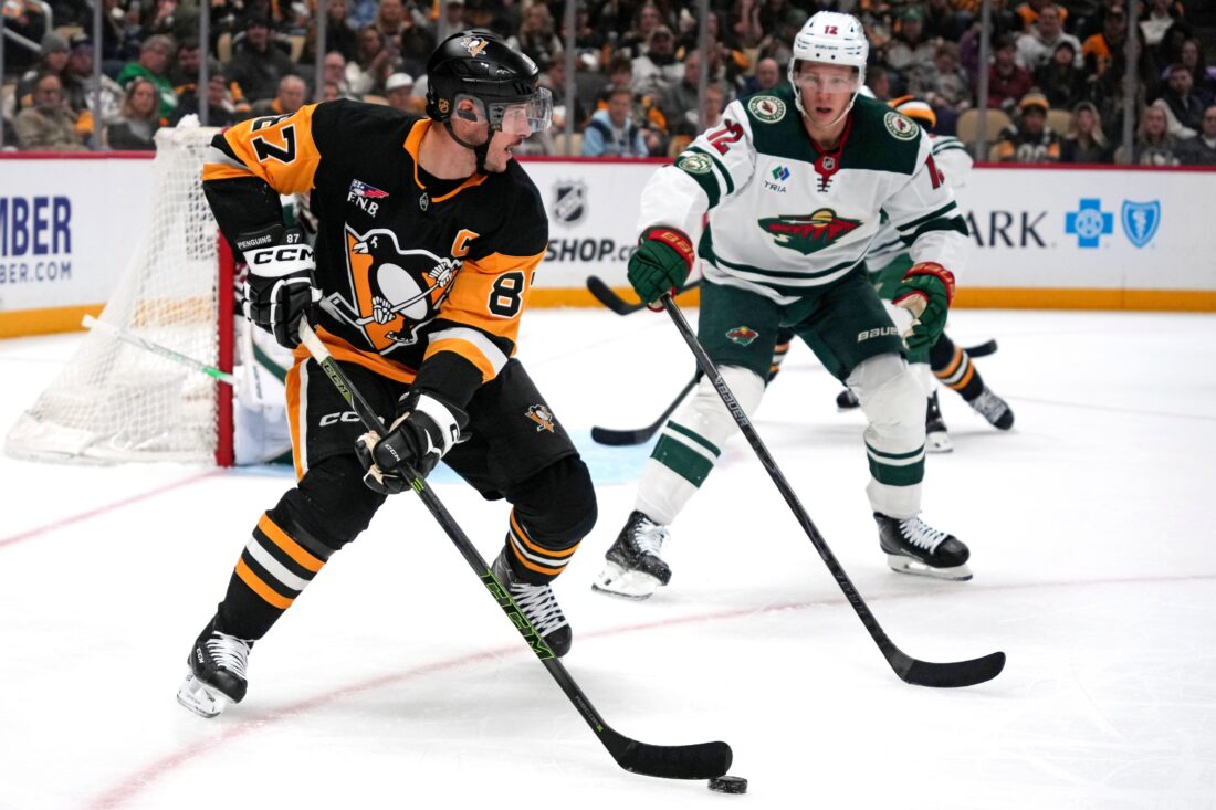 Gustavsson makes 19 saves, Wild beat Penguins 5-0 for 4th straight victory